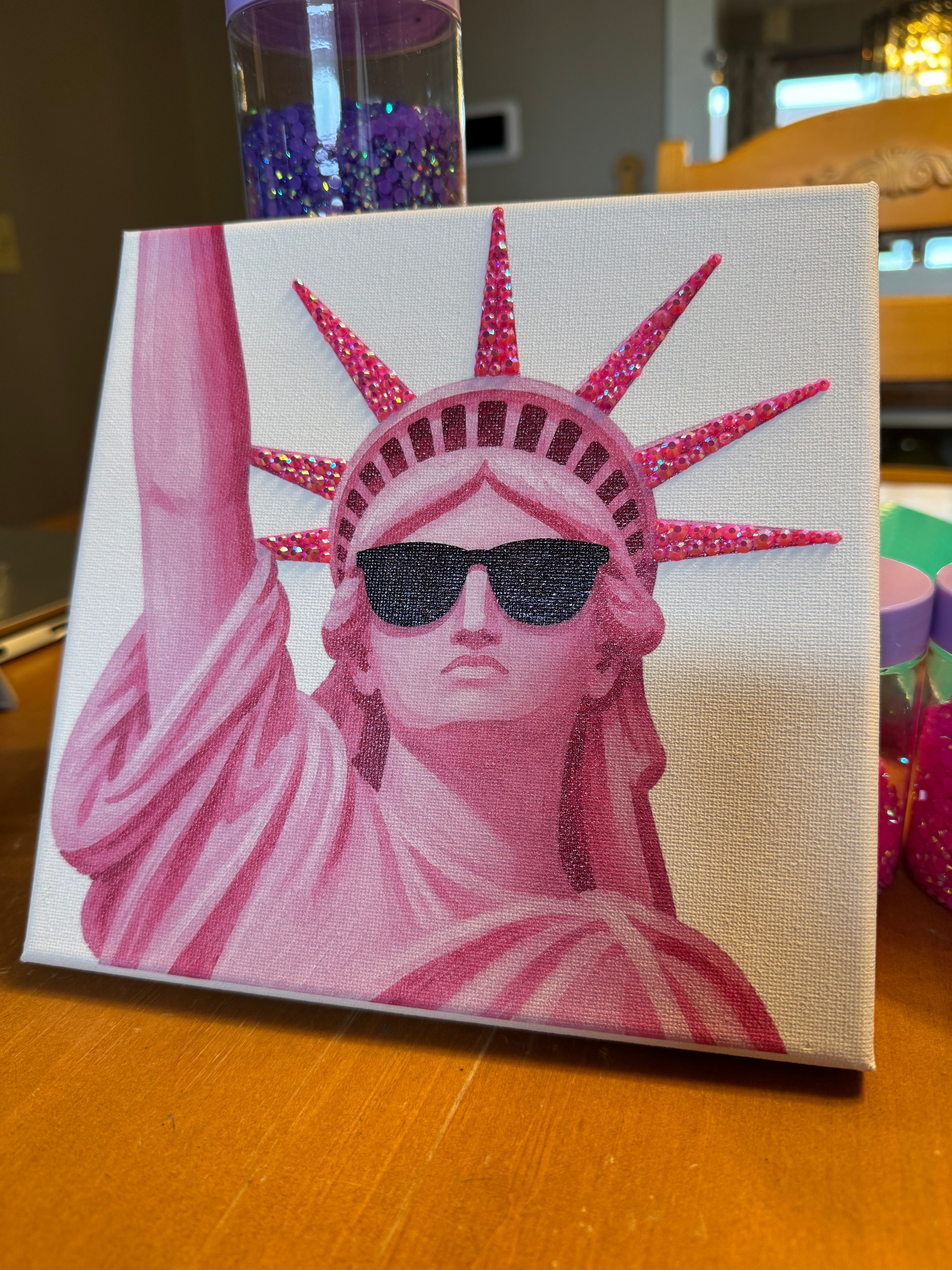 Statue of Liberty Pink
