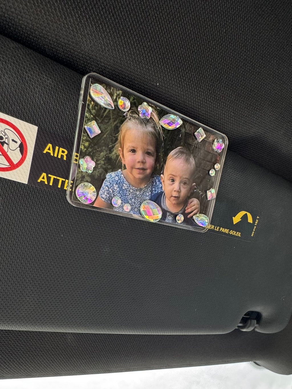 Picture Frame Visor Clip Kit