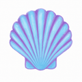Seashell Blue & Purple