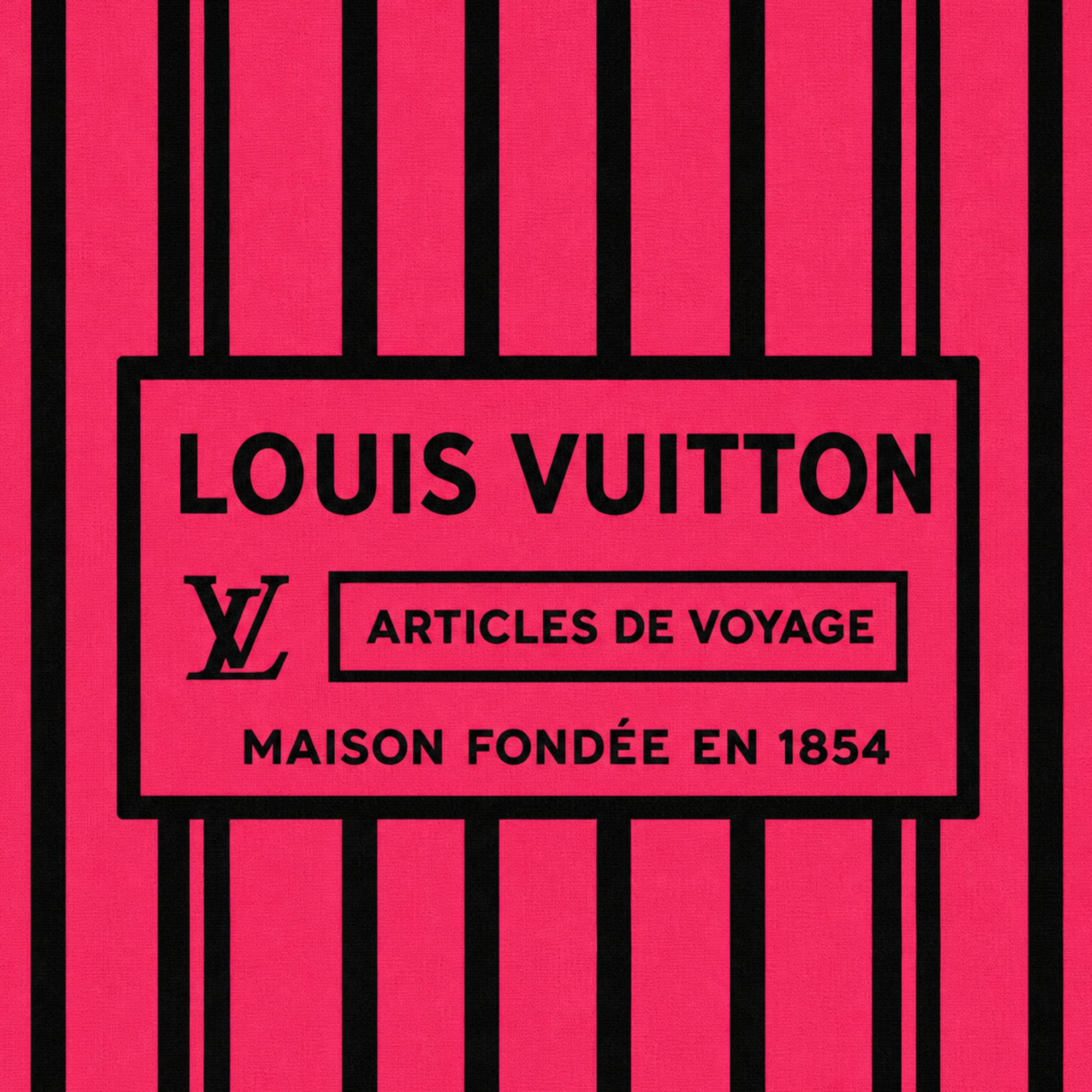 LV Pink & Black