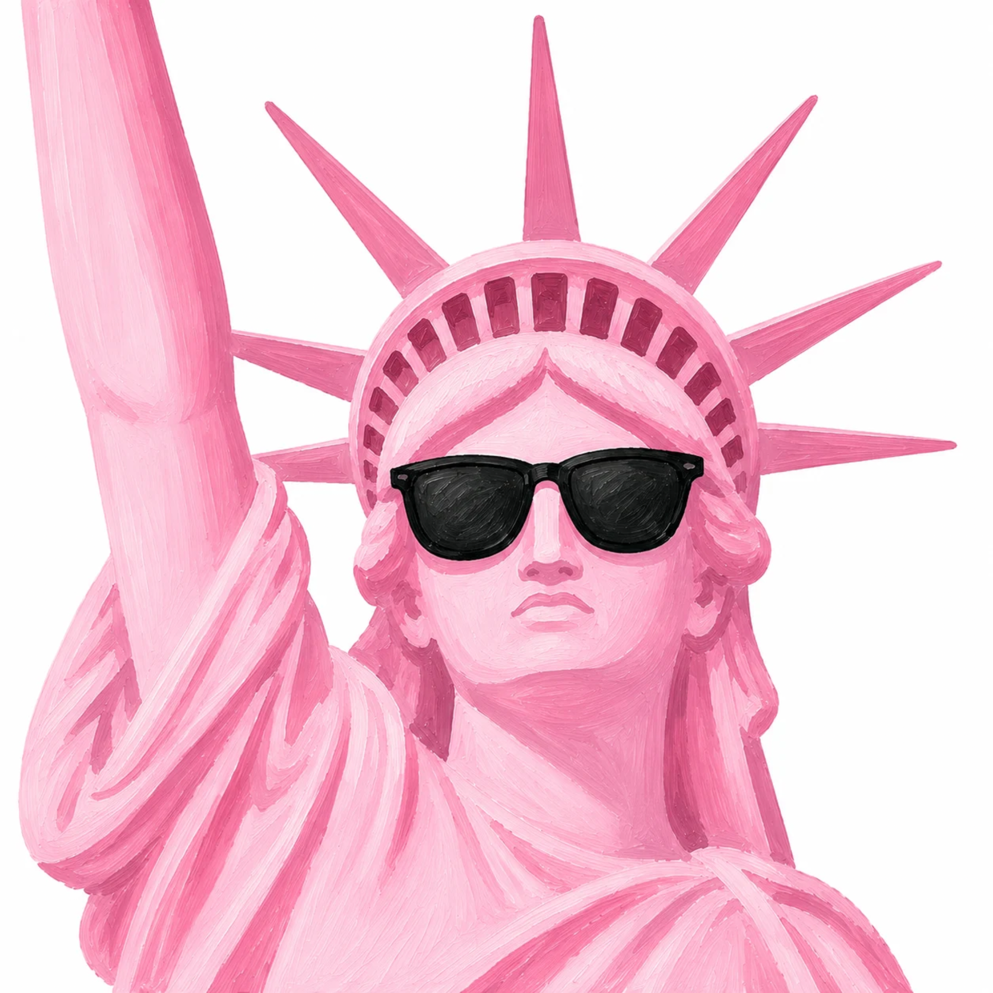 Statue of Liberty Pink