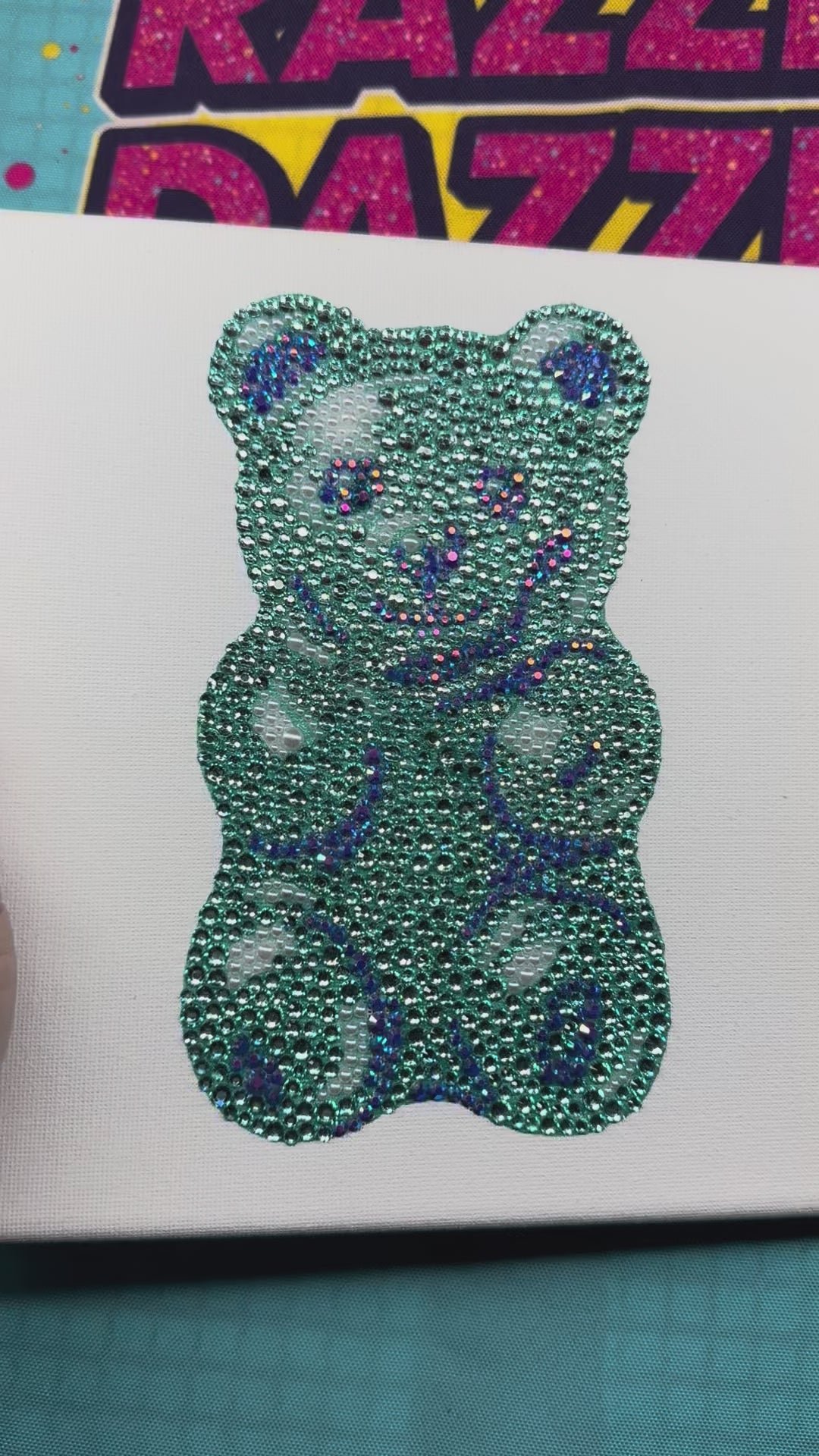 Gummy Bear Teal